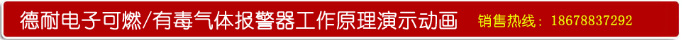 可燃氣體報警器動畫演示