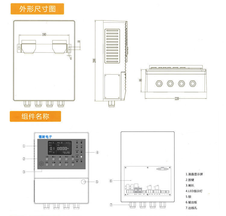 可燃氣體報警器說明